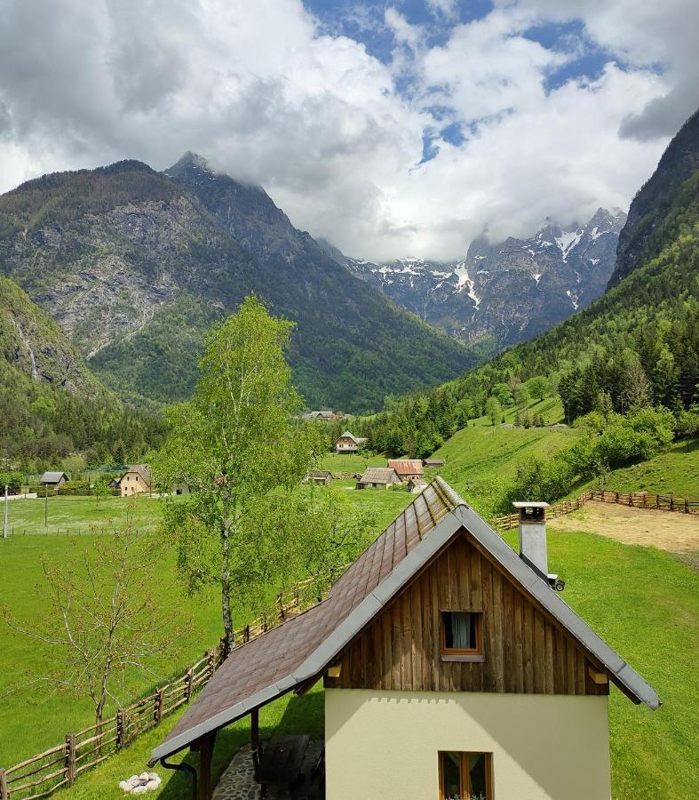 Organic Tourist Farm Pri Plajerju Leilighet Trenta Eksteriør bilde
